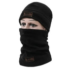 Etris – Versatile Knit Balaclava Mask With Thermal Fleece For Skiing And Winter Adventures- Black