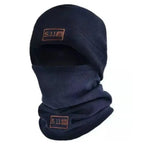 Etris – Versatile Knit Balaclava Mask With Thermal Fleece For Skiing And Winter Adventures- Navy Blue