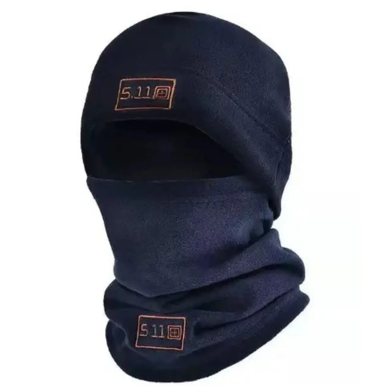 Etris – Versatile Knit Balaclava Mask With Thermal Fleece For Skiing And Winter Adventures- Navy Blue