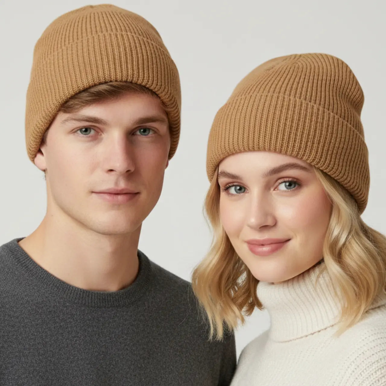 MunaWear - Beanies - Ellis - Cozy Merino Wool Beanie Hat With Unisex Design For Winter Warmth - 