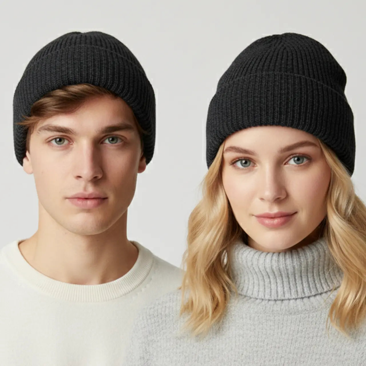 MunaWear - Beanies - Ellis - Cozy Merino Wool Beanie Hat With Unisex Design For Winter Warmth - 