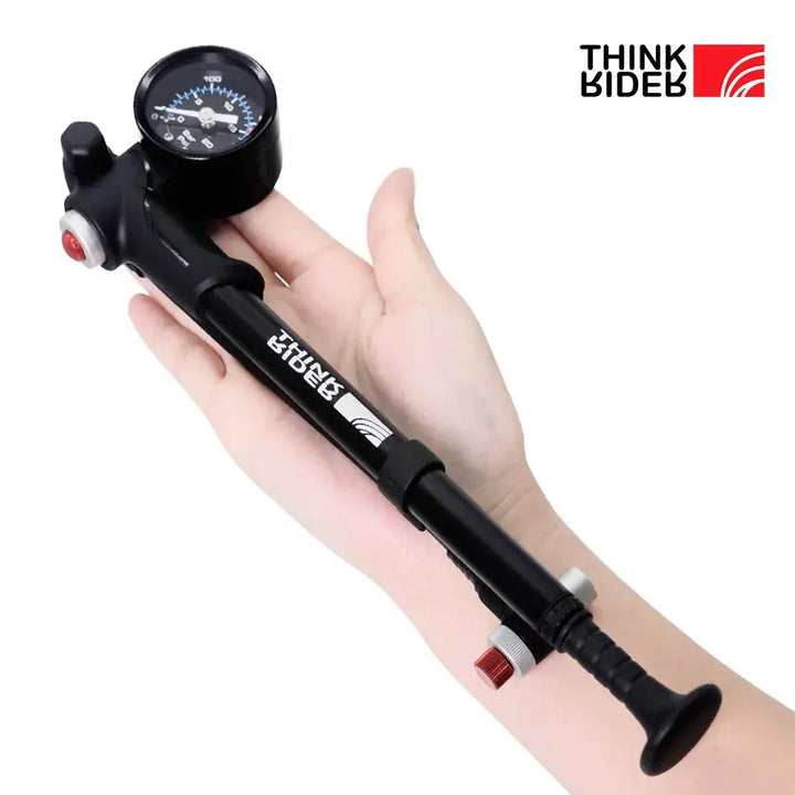 Mia – Portable High-Pressure 300psi Bike Pump with Gauge for Optimal Tire Inflation, Size One Size 1