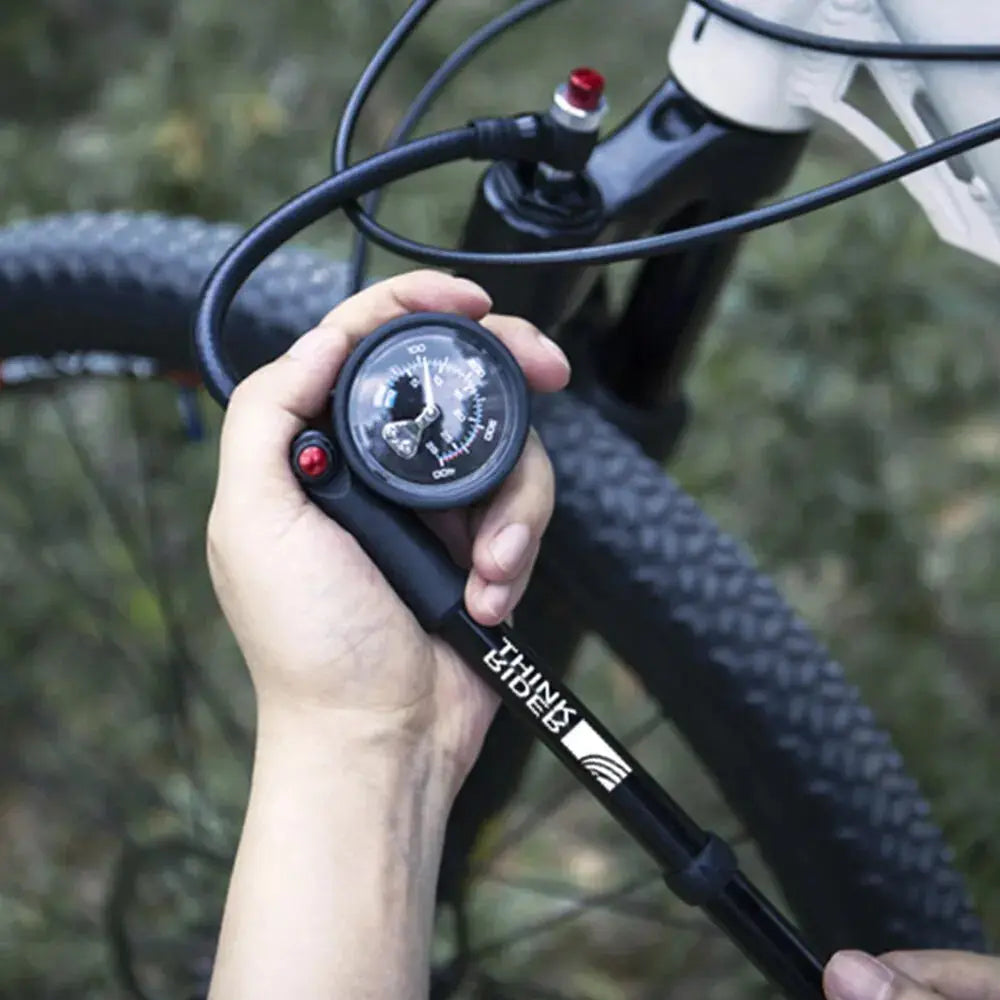 Mia – Portable High-Pressure 300psi Bike Pump with Gauge for Optimal Tire Inflation, Size One Size 4