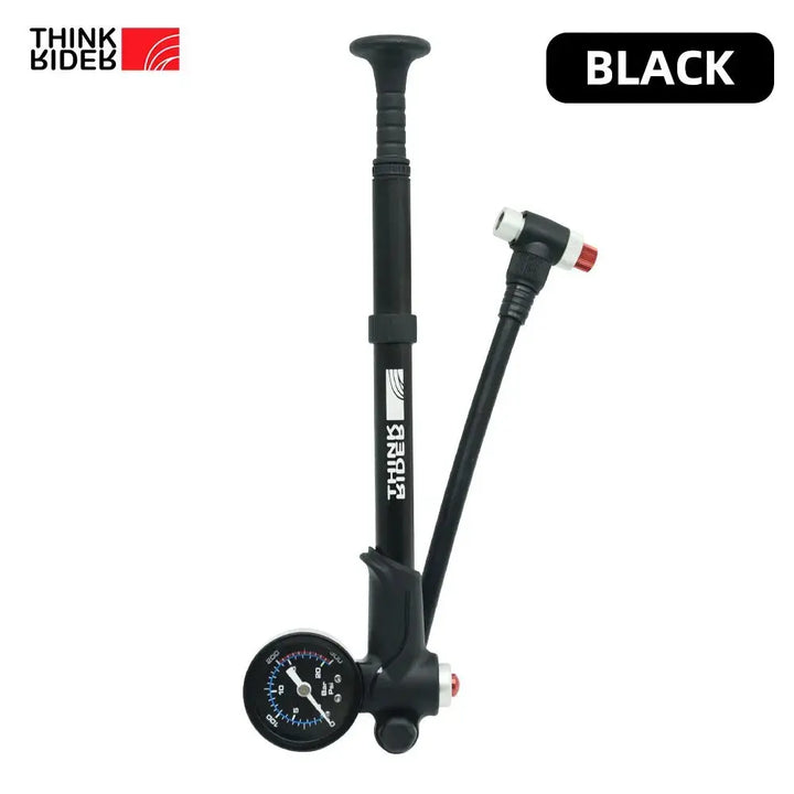 Mia – Portable High-Pressure 300psi Bike Pump with Gauge for Optimal Tire Inflation, Size One Size 0