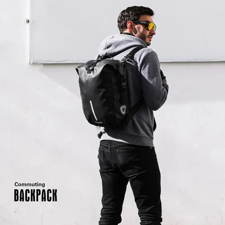 Mia – 20L Waterproof Bike Pannier Bag, Versatile Cycling Backpack & Shoulder Bag Design 6