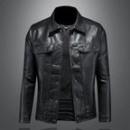 Caden – Premium Men's Leather Biker Jacket With Slim Fit For Casual Outings 1
