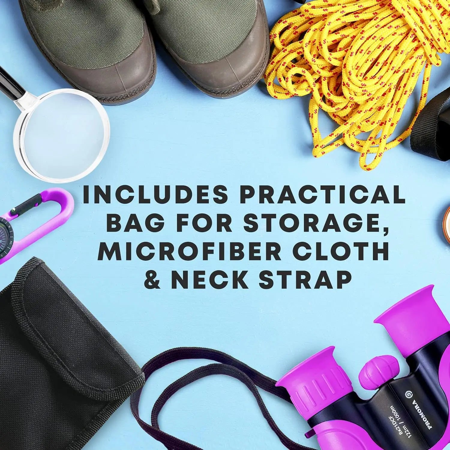 Mia – Lightweight 8x21 Kids Binoculars for Outdoor Adventures 3