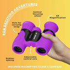 Mia – Lightweight 8x21 Kids Binoculars for Outdoor Adventures 6