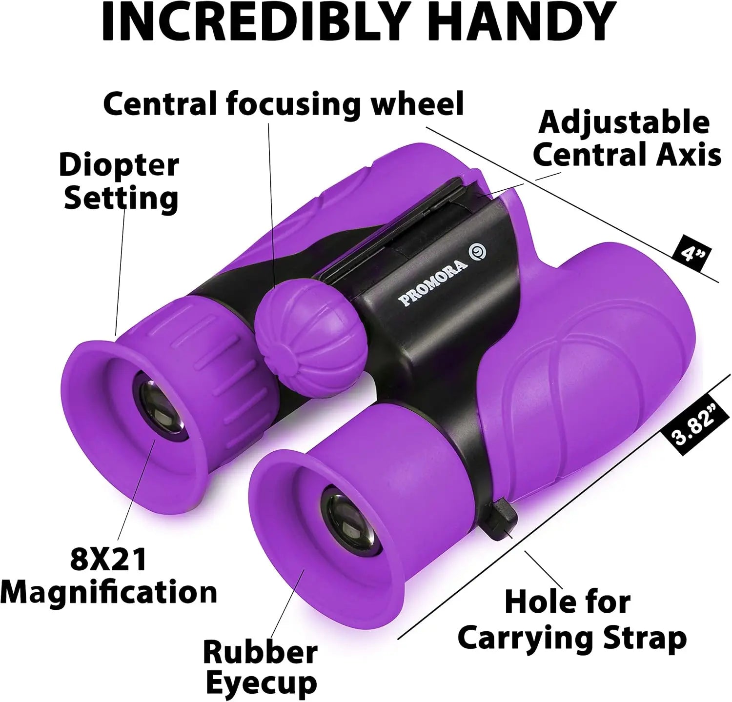 Mia – Lightweight 8x21 Kids Binoculars for Outdoor Adventures 7