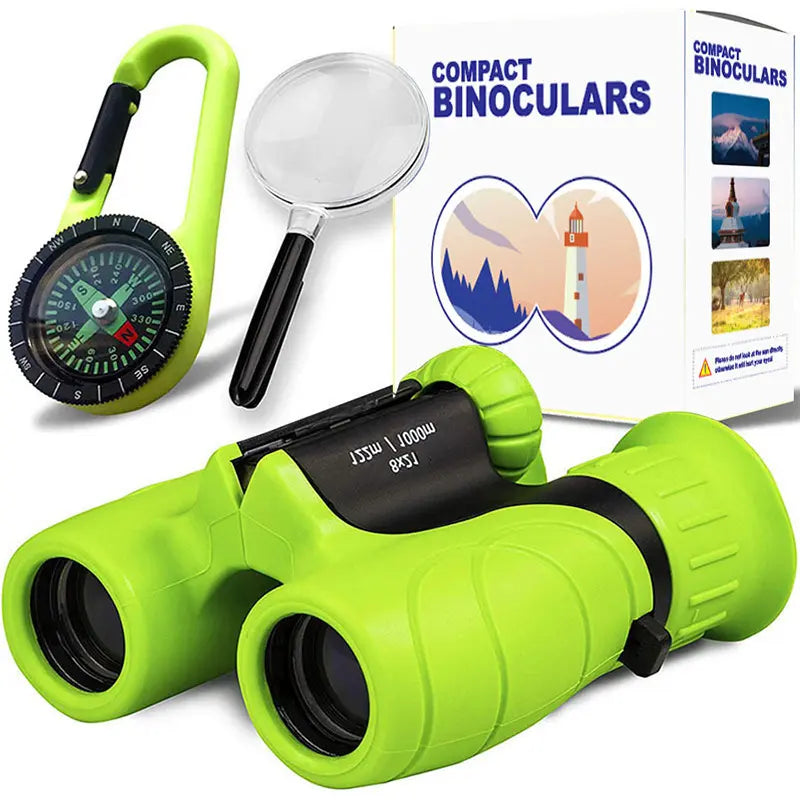 Mia – Lightweight 8x21 Kids Binoculars for Outdoor Adventures 0