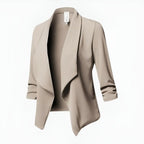 Eurydice – Chic Women's Blazer With Asymmetrical Front For Versatile Style 5