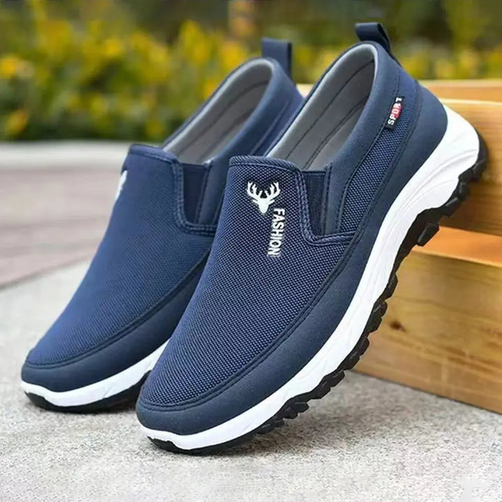 Ethan – Breathable Slip-On Men's Boat Shoes for Outdoor Activities, Deck Shoes with Non-Slip Outsole, Size 6.5-9 1