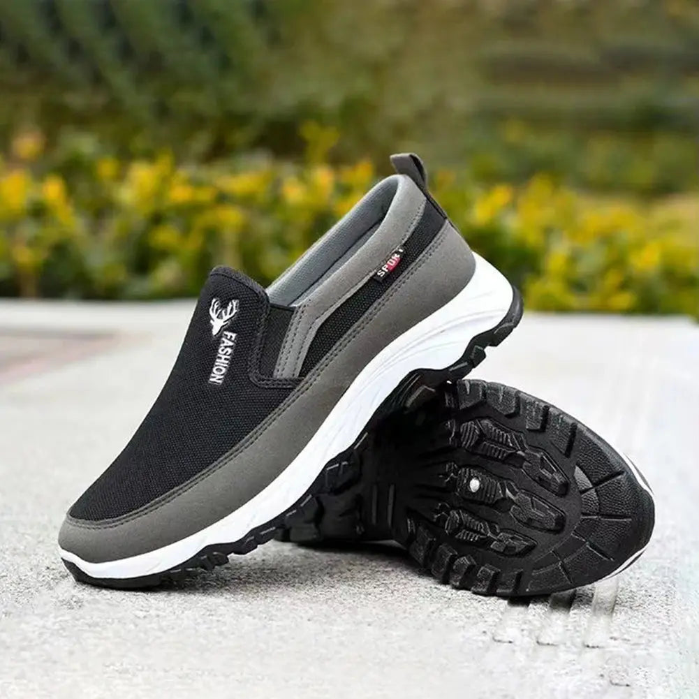 Ethan – Breathable Slip-On Men's Boat Shoes for Outdoor Activities, Deck Shoes with Non-Slip Outsole, Size 6.5-9 3