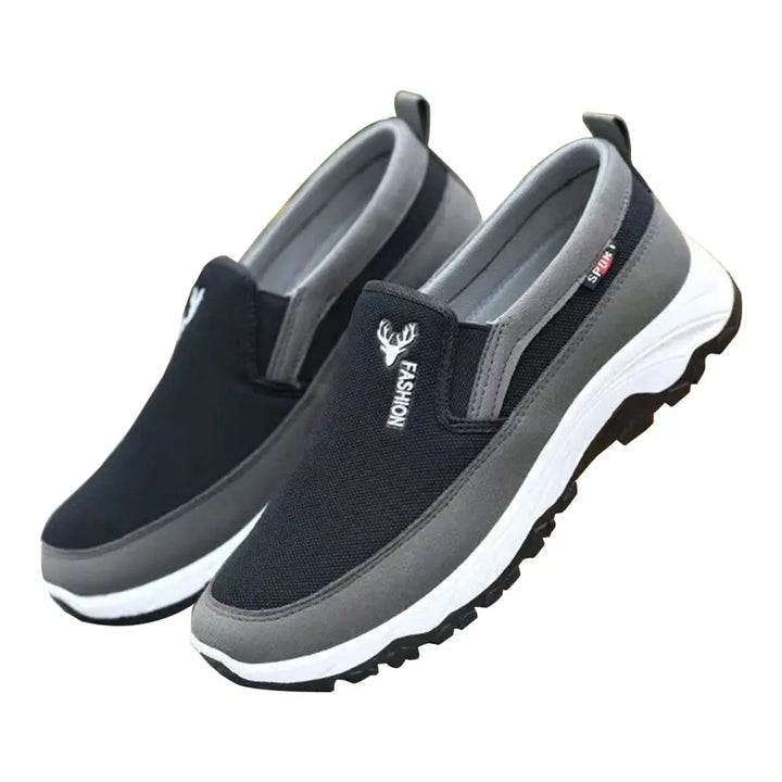 Ethan – Breathable Slip-On Men's Boat Shoes for Outdoor Activities, Deck Shoes with Non-Slip Outsole, Size 6.5-9 8