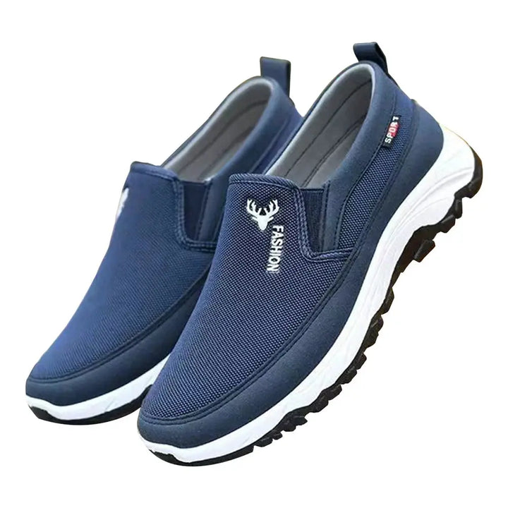 Ethan – Breathable Slip-On Men's Boat Shoes for Outdoor Activities, Deck Shoes with Non-Slip Outsole, Size 6.5-9 7