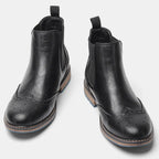 Caden - Classic Men's Chelsea Boots with Brogue Detailing for Smart-Casual Wear 4