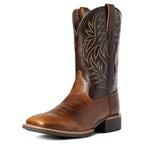 Caden - Classic Men's Cowboy Boots With Square Toe Design For Everyday Wear 4