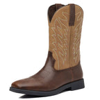 Caden - Classic Men's Cowboy Boots With Square Toe Design For Everyday Wear 5