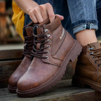 Caden - Durable Men's Waterproof Steel Toe Work Boots With Slip-Resistant Sole For Tough Jobs 1