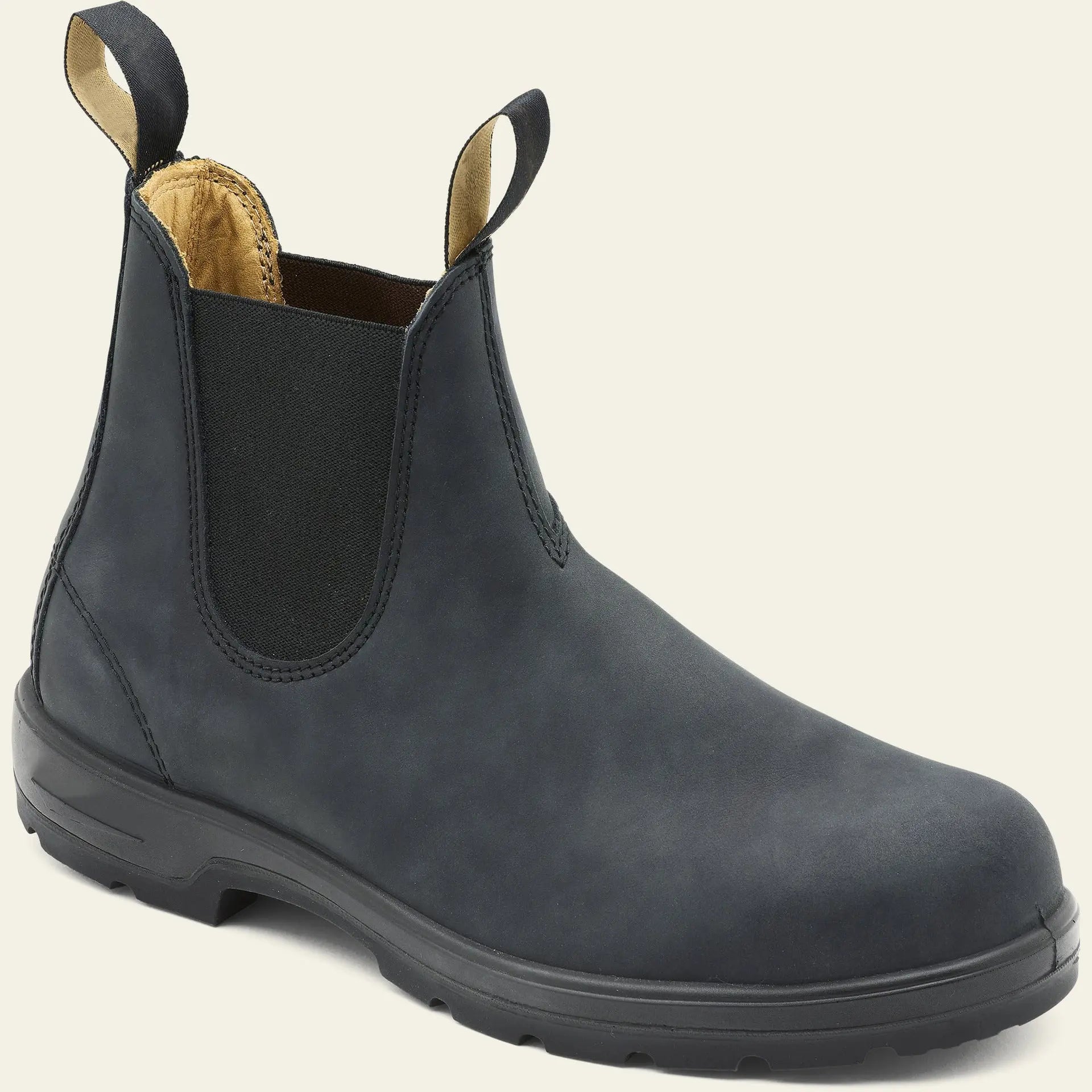 MunaWear - Boots - Caden - Rugged Men’s Chelsea Boots With Easy Slip-On Design For Everyday Wear - Grey / 49
