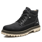 Caden - Rugged Men's Lace-Up Ankle Boots With Padded Collar For Everyday Comfort 1