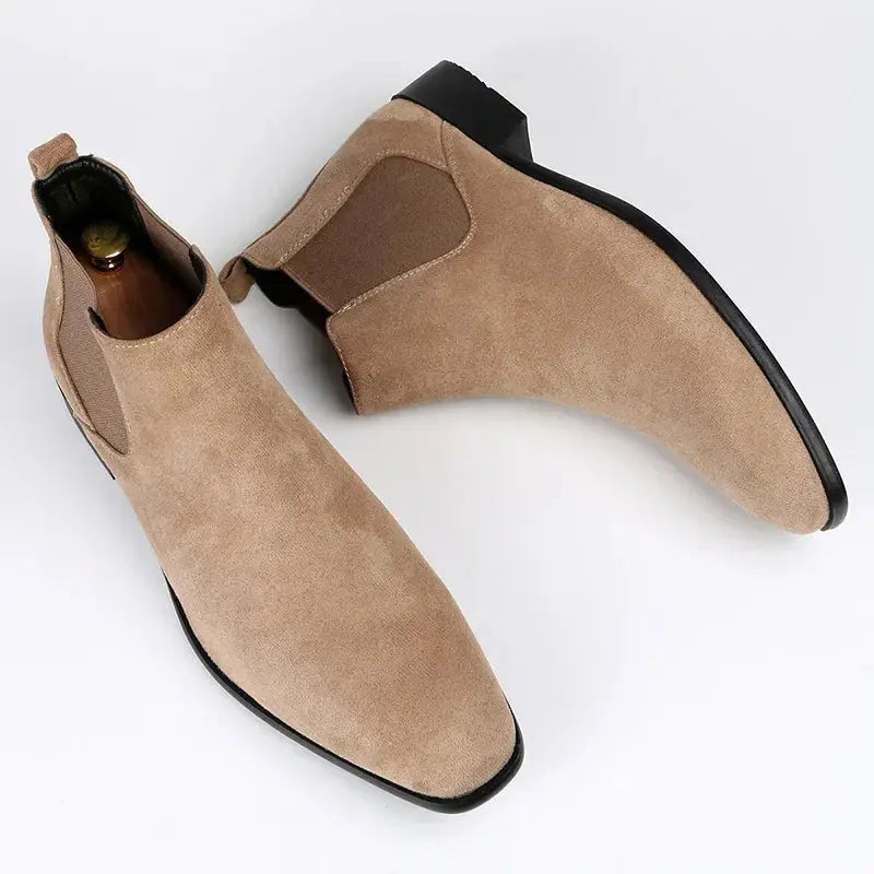 Caden - Sleek Men's Chelsea Boots With Pointed Toe For Smart-Casual And Formal Wear 0