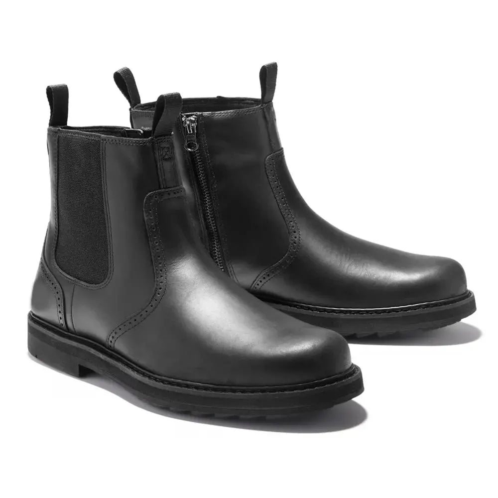 Caden - Stylish Men's Chelsea Boots With Side Zipper For Casual And Office Wear 4