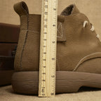 Caden - Vintage Leather Men's Ankle Boots With Soft Sole For Work And Everyday Wear 5