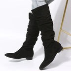 Liora - Chic Women's Knee High Boots With Pointed Toe For Everyday Style 0