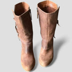 Liora - Stylish Women's Cowgirl Boots With Side Zipper For Winter Outings 2