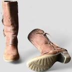 Liora - Stylish Women's Cowgirl Boots With Side Zipper For Winter Outings 4