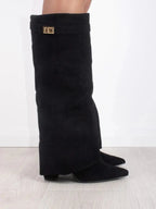 Liora - Stylish Women's Knee High Boots With Wide Flare Top For Casual And Dressy Occasions 2