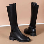 Liora - Stylish Women's Knee High Boots with Metal Buckle for Versatile Outfits 1