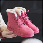 Liora - Stylish Women's Lace-Up Ankle Boots With Warm Lining For Casual Outings 5