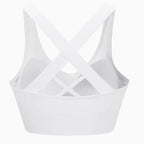 MunaWear  Bras  Aurora - Ladies Sports Bra with Cross Straps and Removable Padding 
