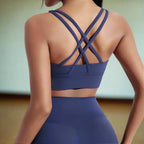 Elara – Elegant Adjustable Back Sports Bra for Yoga and Fitness with Sturdy Support