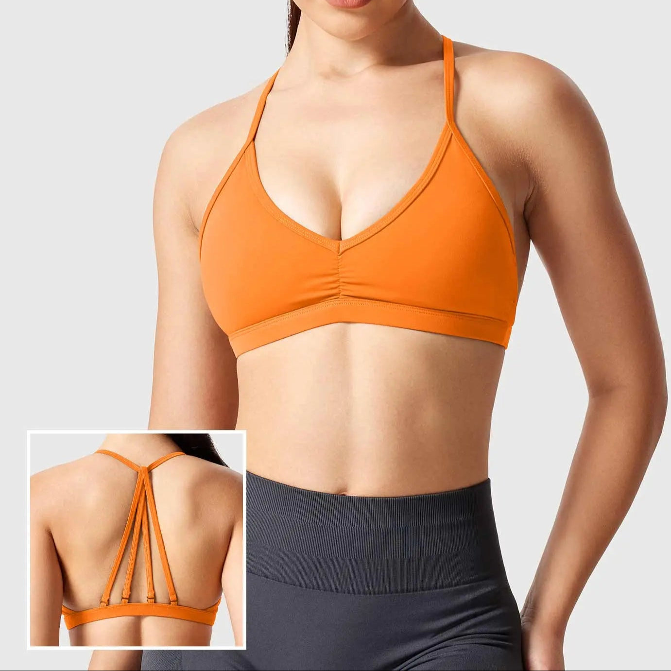 MunaWear  Bras  Mia – Breathable Sport Bra with Light to Medium Support and Customizable Removable Cups 