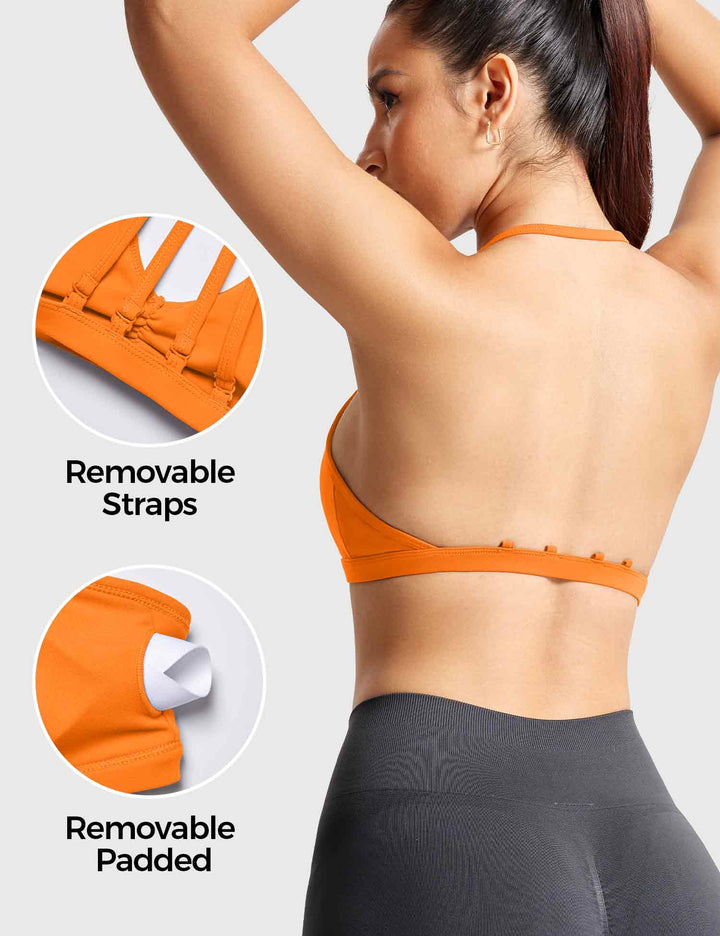 MunaWear  Bras  Mia – Breathable Sport Bra with Light to Medium Support and Customizable Removable Cups 