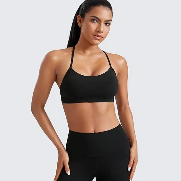 MunaWear Bras Serena - Ladies Sports Bra with Y-back and Removable Padding