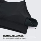 MunaWear Bras Serena - Ladies Sports Bra with Y-back and Removable Padding