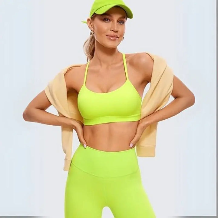 MunaWear Bras Serena - Ladies Sports Bra with Y-back and Removable Padding