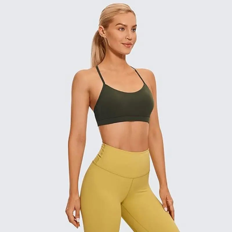MunaWear Bras Serena - Ladies Sports Bra with Y-back and Removable Padding