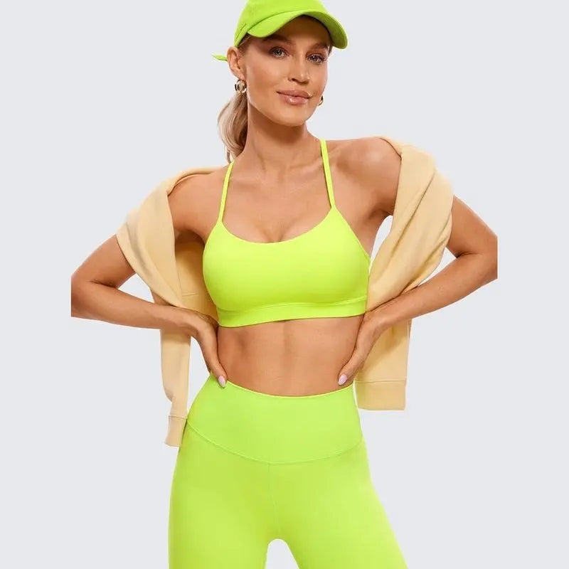 MunaWear  Bras  Serena - Ladies Sports Bra with Y-back and Removable Padding