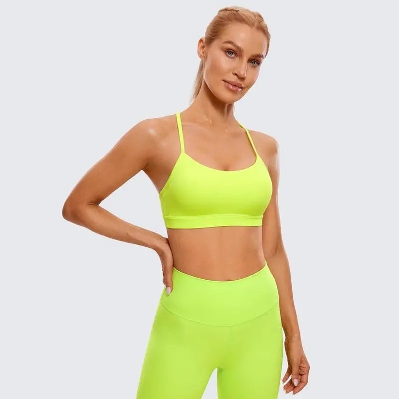 MunaWear  Bras  Serena - Ladies Sports Bra with Y-back and Removable Padding