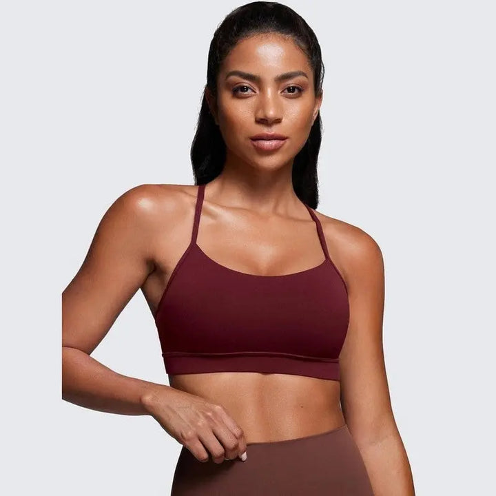 MunaWear  Bras  Serena - Ladies Sports Bra with Y-back and Removable Padding