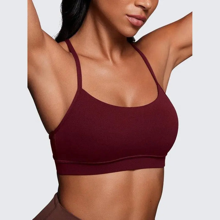 MunaWear  Bras  Serena - Ladies Sports Bra with Y-back and Removable Padding
