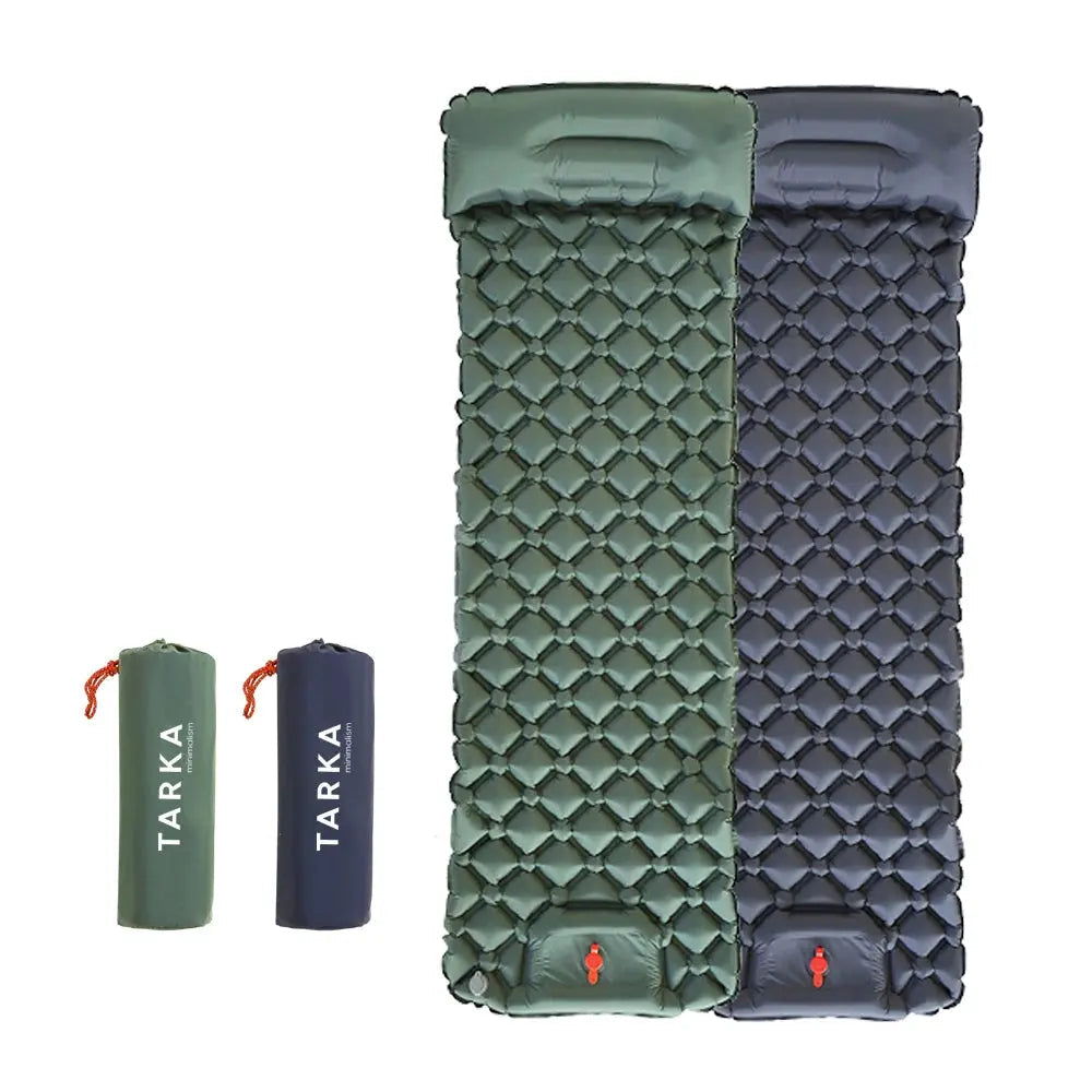 Talia – Self-Inflating Camping Mattress with Built-in Pump & Pillow, Perfect Sleeping Pad for Outdoor Adventures, Size 190x60cm 1