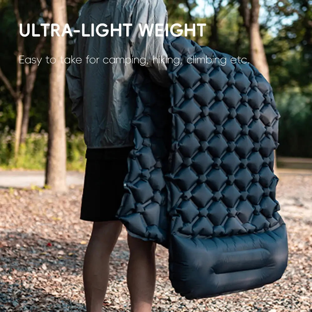 Talia – Self-Inflating Camping Mattress with Built-in Pump & Pillow, Perfect Sleeping Pad for Outdoor Adventures, Size 190x60cm 5