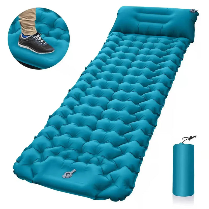 Ethan – Ultralight Self-Inflating Camping Mattress with Built-in Pump & Pillows, Size 180 x 58 x 5 cm 5
