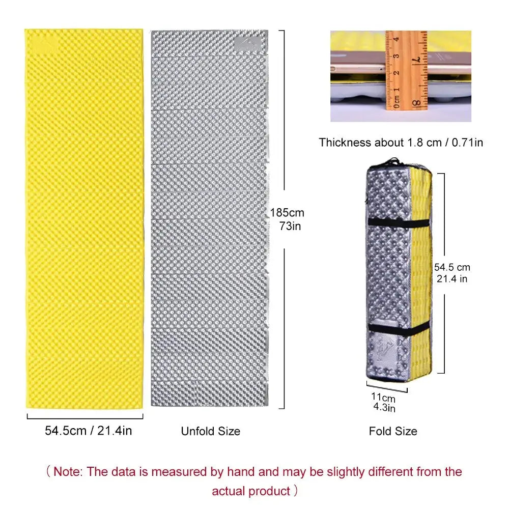 Mia - Lightweight Waterproof Camping Mat with Moistureproof Foam for Outdoor Comfort, Size One Size 4